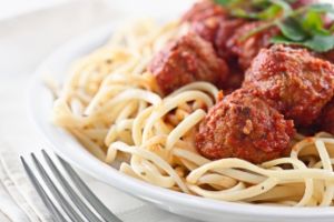 Image of Healthy Spaghetti And Meatballs, Spark Recipes