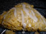 Pumkin Scones a la the Green and White Mermaid Logo