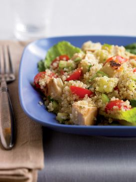 Image of Quinoa Tabbouleh With Roast Turkey And Tomatoes, Spark Recipes