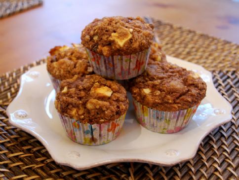 Image of Apple-oat-walnut-flax Muffins, Spark Recipes