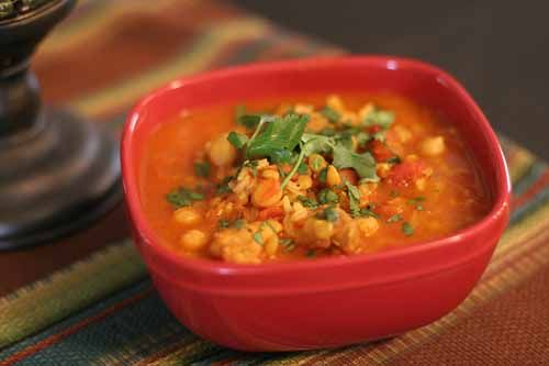 Image of Moroccan Chickpea Stew With Chicken & Lentils, Spark Recipes