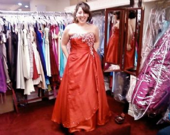 prom dress shopping