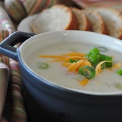 Ham and Potato soup.