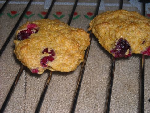 Image of Gluten Free Cranberry Orange Cornmeal Cookies, Spark Recipes