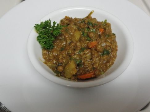 Image of Lentil, Quinoa & Vegetable Pilaf/stew, Spark Recipes