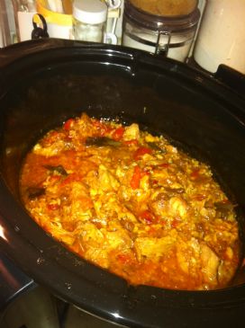 Image of Crock Pot (slow Cooker) Chicken Rice Curry, Spark Recipes