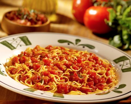 Image of Red Pepper Capellini With Shrimp, Spark Recipes