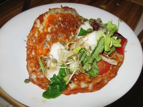 Mozzarella and Fish Taco