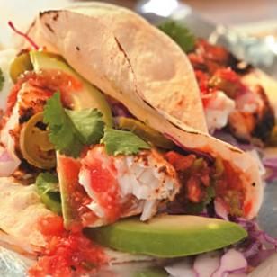 Image of Grilled Fish Tacos With Slaw, Spark Recipes