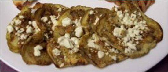 Oven Roasted Eggplant With Feta