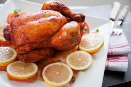 Slow Cooker Rotisserie Chicken