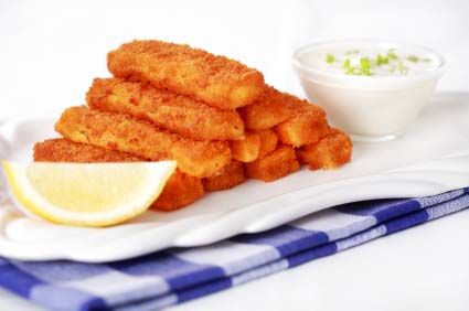 Homemade fish Sticks