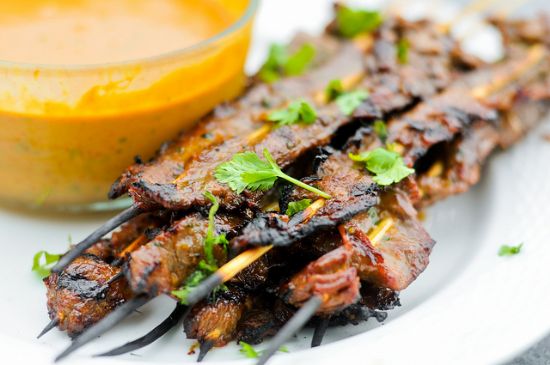 Image of Spicy Thai Beef Satay, Spark Recipes