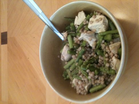 Image of Chicken With Asparagus And Couscous, Spark Recipes