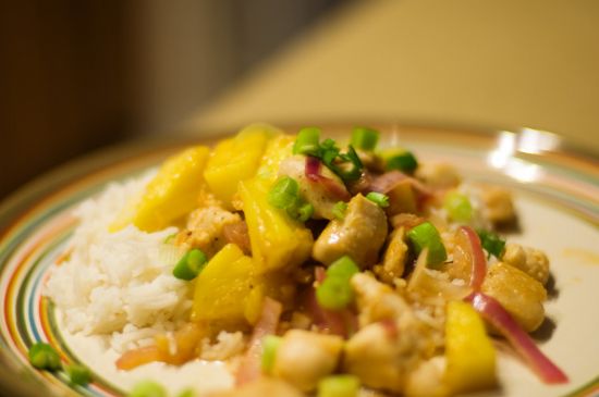 Image of Pineapple Chicken Stirfry, Spark Recipes