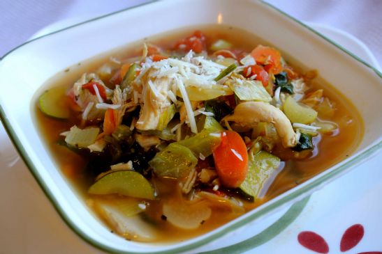 Image of Loaded With Veggies Chunky Chicken Soup, Spark Recipes