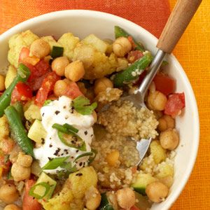 Image of Curried Vegetable Stew With Couscous, Spark Recipes