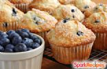 100 Calorie Blueberry Muffins