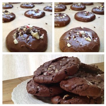 Chocolate Fudge Cookies