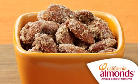Cinnamon Glazed Almonds