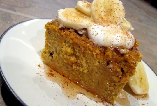 Image of Protein Pumpkin Breakfast Cake, Spark Recipes