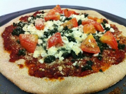 Image of Spinach Pizza, Spark Recipes