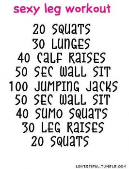fitness routine