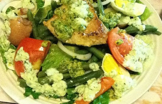 Image of Salad Nicoise (nee - Swaz) Using Fresh Summer Vegetables, Spark Recipes