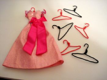 barbie clothes hangers