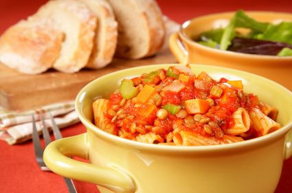 Rustic Tomato Lentil Soup