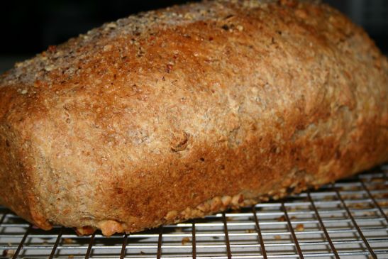 Cracked Wheat, HazelNut & Bran Bread Recipe by FIT_ARTIST ...