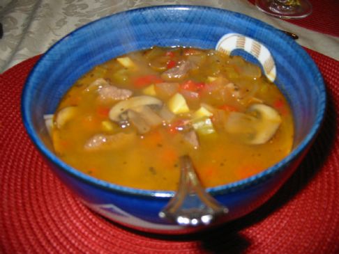 Image of Organic Feast Of The Forrest Soup, Spark Recipes