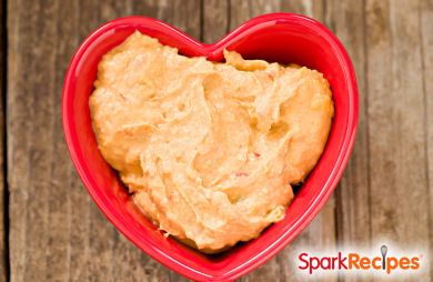 Low-Fat Roasted Red Pepper Hummus