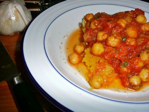 Image of Chickpeas + Spiced Tomato Sauce, Spark Recipes