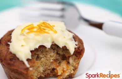 Low Fat Carrot Cake Muffins 15