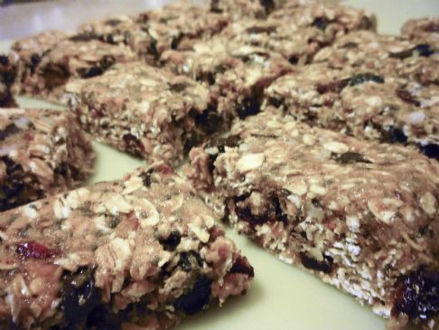 Image of Vegan No-bake Peanut Butter Chocolate Chip Protein Bars, Spark Recipes