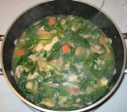 Image of Chicken And Spinach Soup, Spark Recipes