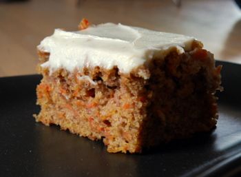 Image of Reduced-fat Carrot Cake W/cream Cheese Frosting, Spark Recipes