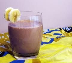Chocolate Peanut Butter Banana Smoothie