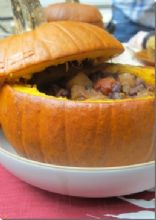 Emily's Butternut Squash and Black Bean Chili (vegan)