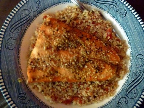 Image of Citrus Salmon Atop Quinoa, Spark Recipes