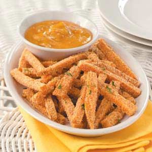 Spicy Baked Sweet Potato “Fries” RECIPE