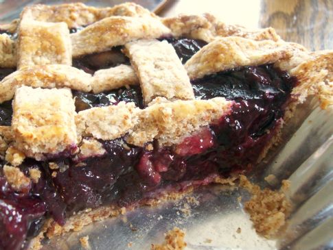Image of Honeyed Date Blueberry Pie, Spark Recipes