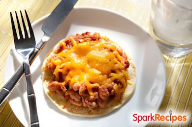 Easy Bean Tostadas