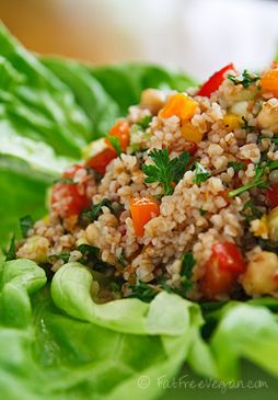 Image of Spicy Kasha Vegetable Salad, Spark Recipes