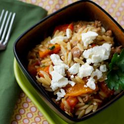 Image of Orzo With Sausage And Peppers, Spark Recipes