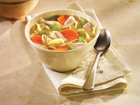 LINDA Sensational Turkey Noodle Soup
