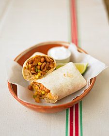 Image of Bean Burritos (martha Stewart Recipe), Spark Recipes