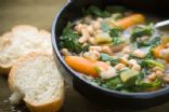 Slow Cooker Northern Bean and Spinach Soup
