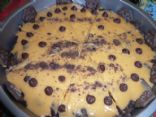 Chocolate Chip Butterscotch Pudding Pie